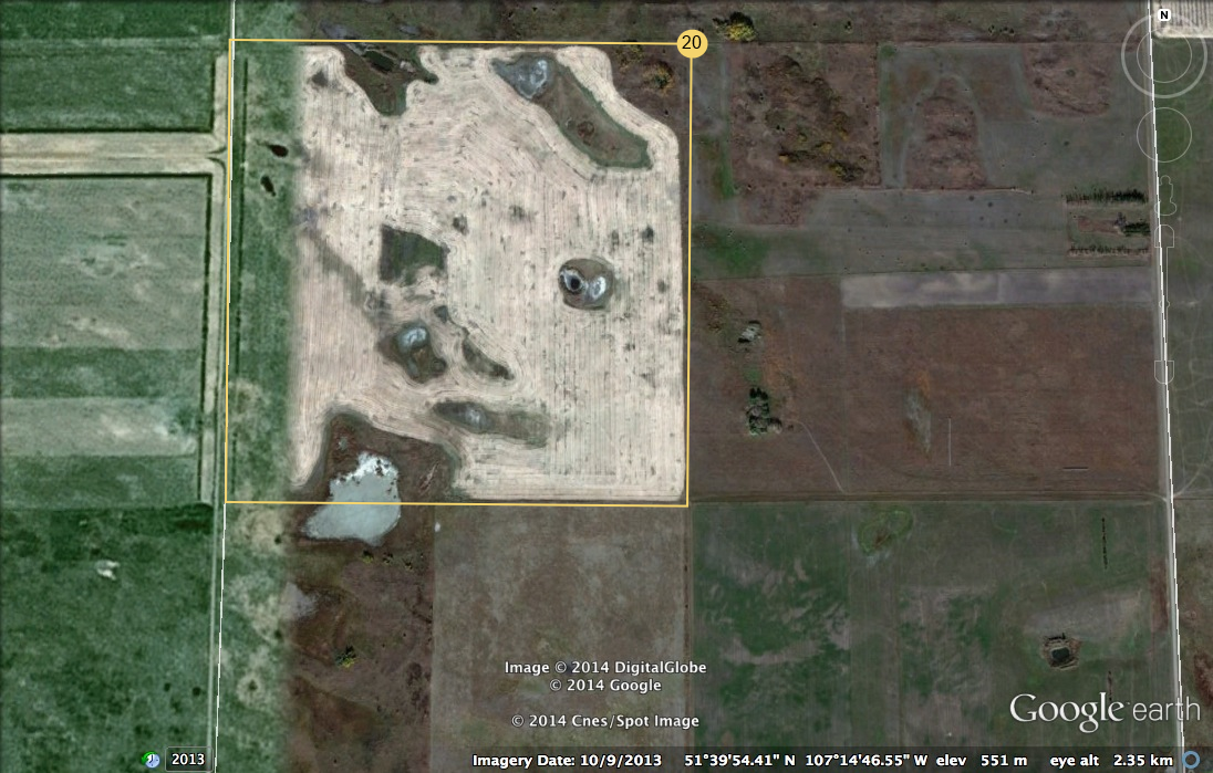 Image of Land for Sale Ardath, SK. SW20-31-9-W3 RM 315 Montrose